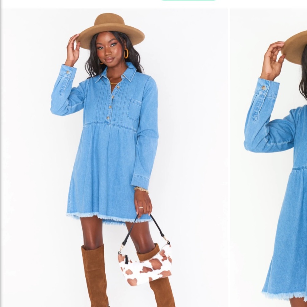 Show Me Your MuMu Louisiana shirt dress size M